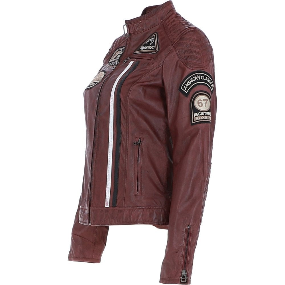 RahWas - Women’s Luxe Leather Jacket – Redefining Classic Cool