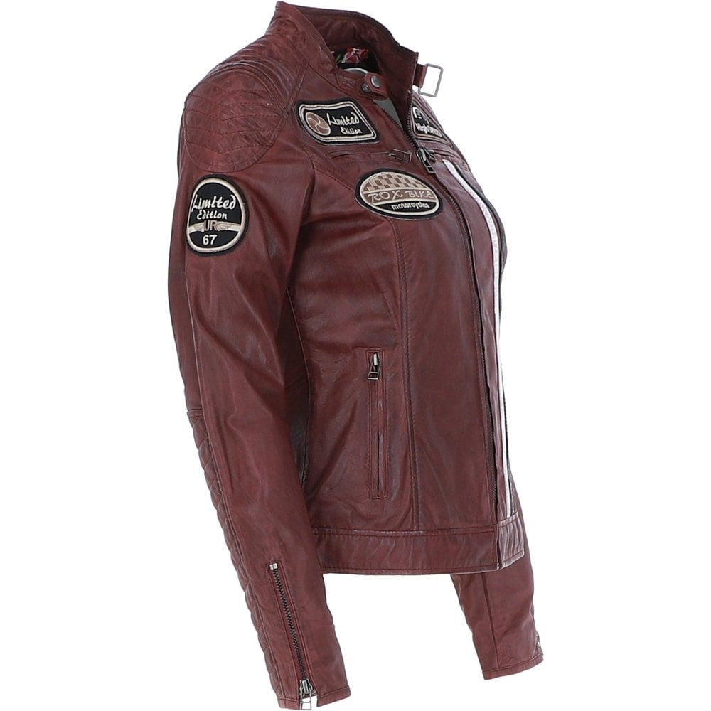 RahWas - Women’s Luxe Leather Jacket – Redefining Classic Cool