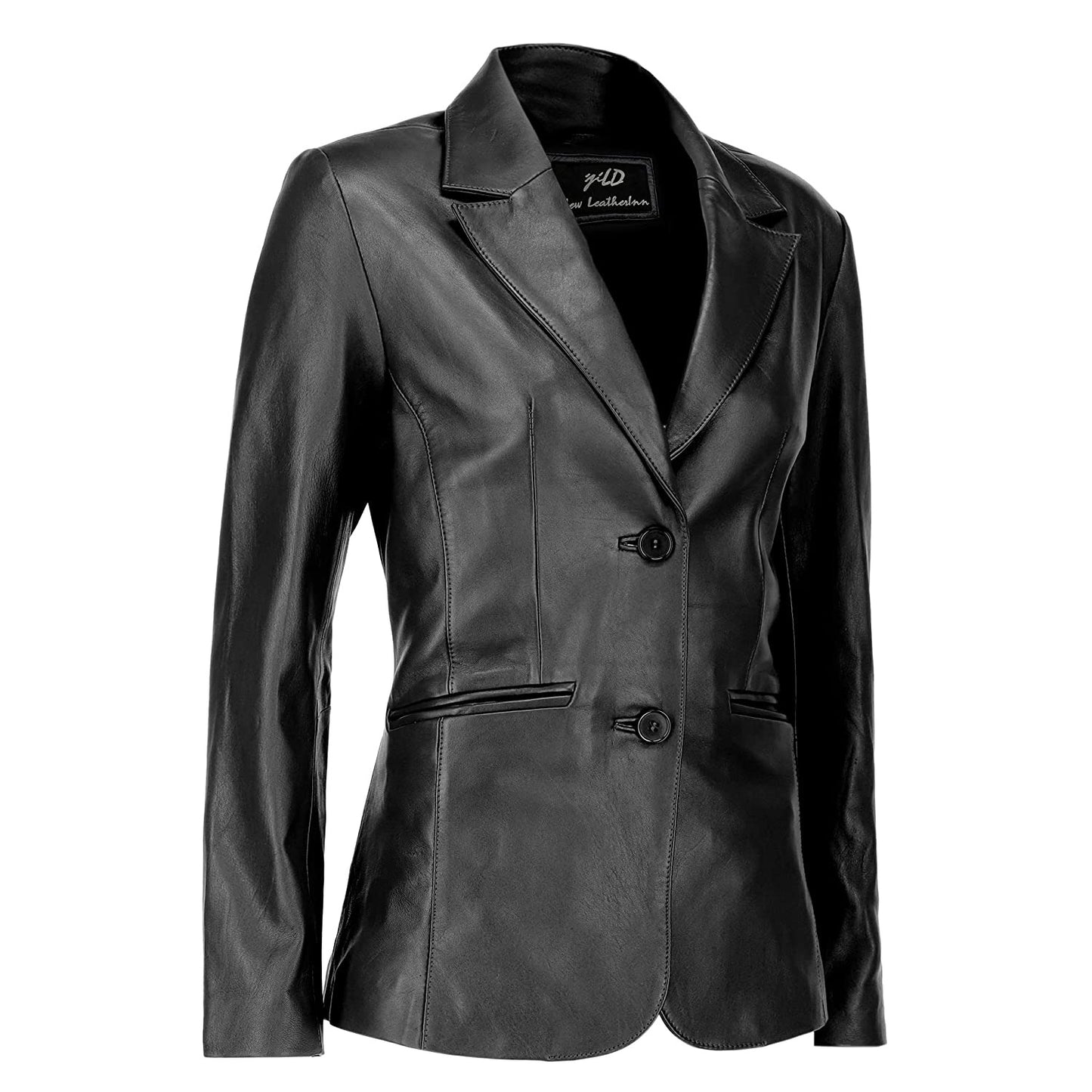 RahWas - “Ember” Women’s Leather Jacket – Crafted for the Wild & Woven with Grace